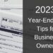2023 Year-End Tax Tips and Strategies for Business Owners